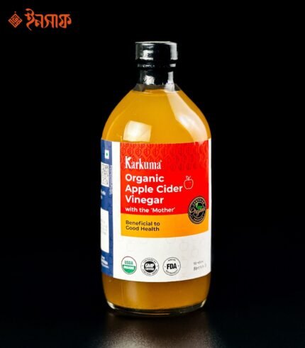 কারকুমা অর্গানিক আপেল সিডার ভিনেগার-৪৮০ মিলি